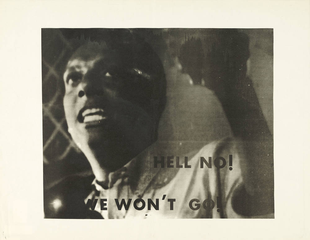 Hell no! We won't go!